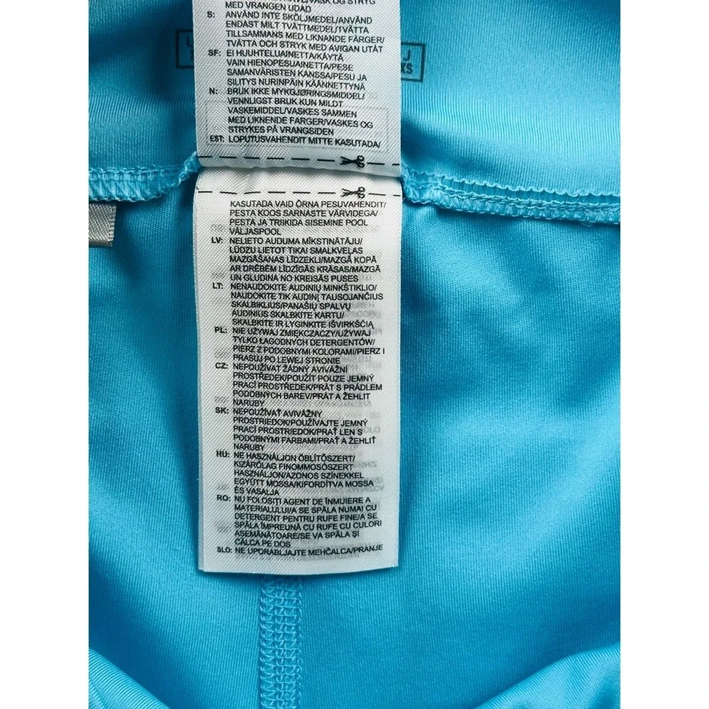 Adidas Skort Women XS Blue Athletic‎ Pockets Stretch Pull On Tennis Activewear